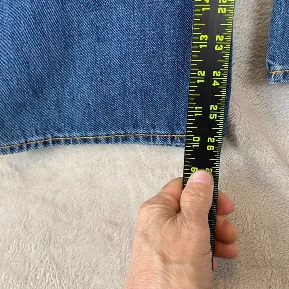 Old Navy Women's Overalls Size 8 Blue Denim Baggy Wide Leg - Picture 3 of 11